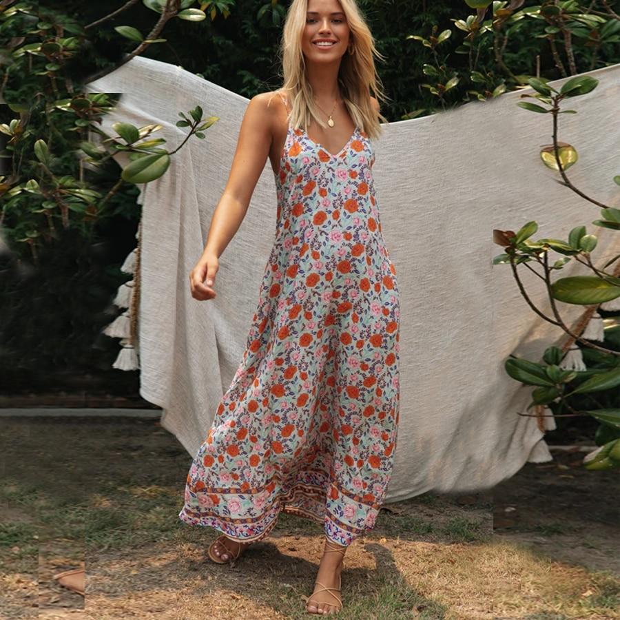 Boho Loose Summer Sundress