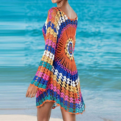 Boho Hippie Crochet Cover Up