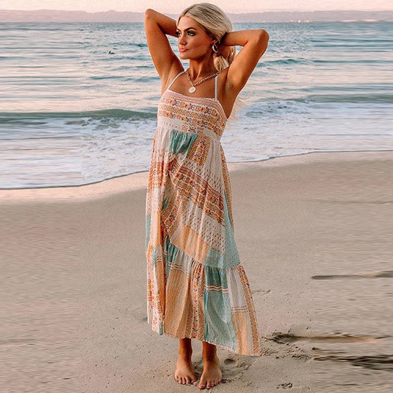 Boho Beach Sundress