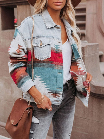 Boho Denim Jacket