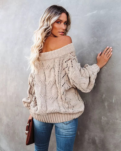 Sexy Off Shoulder Sweater