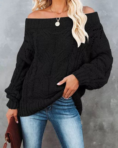 Sexy Off Shoulder Sweater