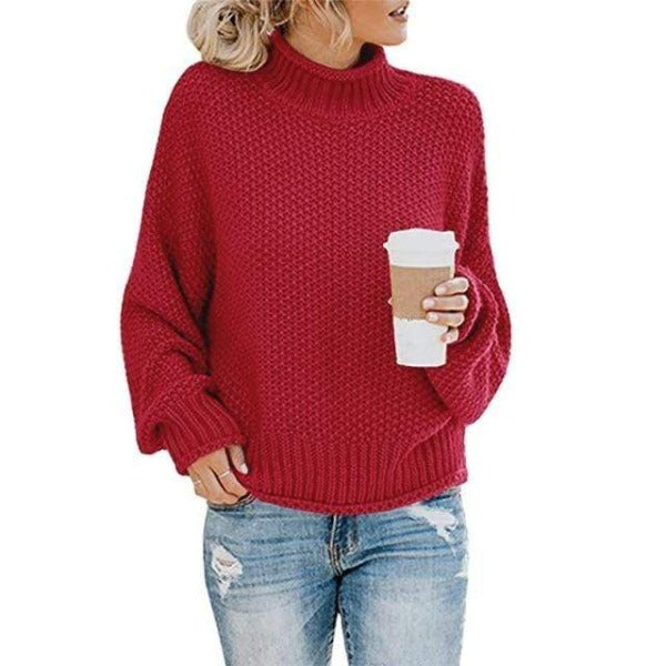 Knit Loose Pullover Fashion Sweater