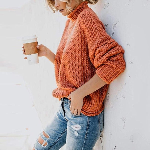 Knit Loose Pullover Fashion Sweater