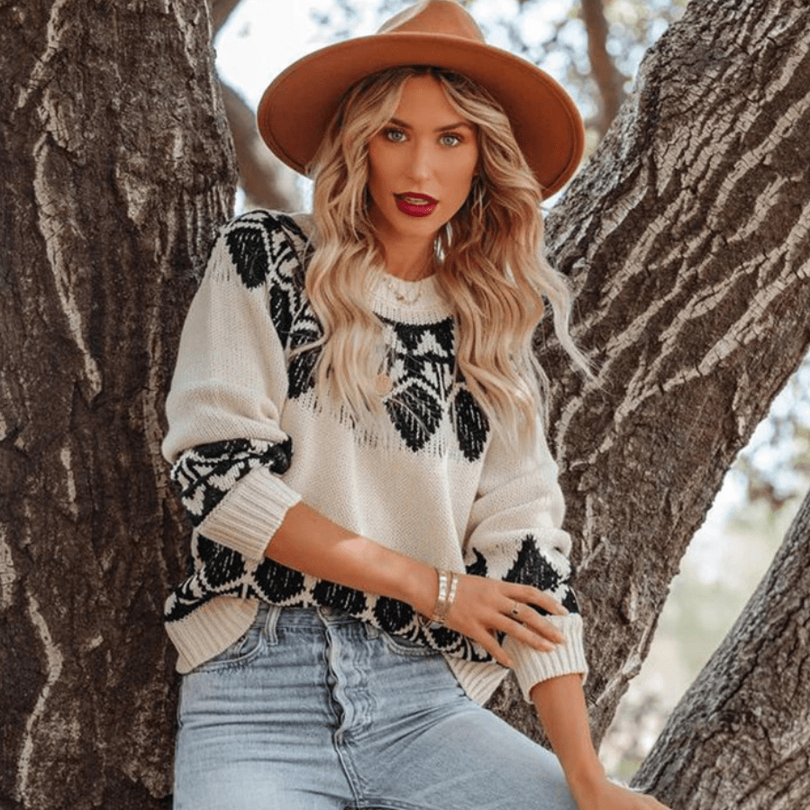 Bohemian Knit Sweater